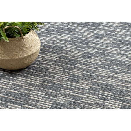 DYWAN koło LIBRA grafit 165 PASKI koło 100 cm