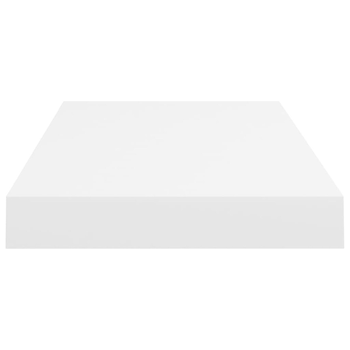 vidaXL Półki ścienne, 4 szt., białe, 50x23x3,8 cm, MDF