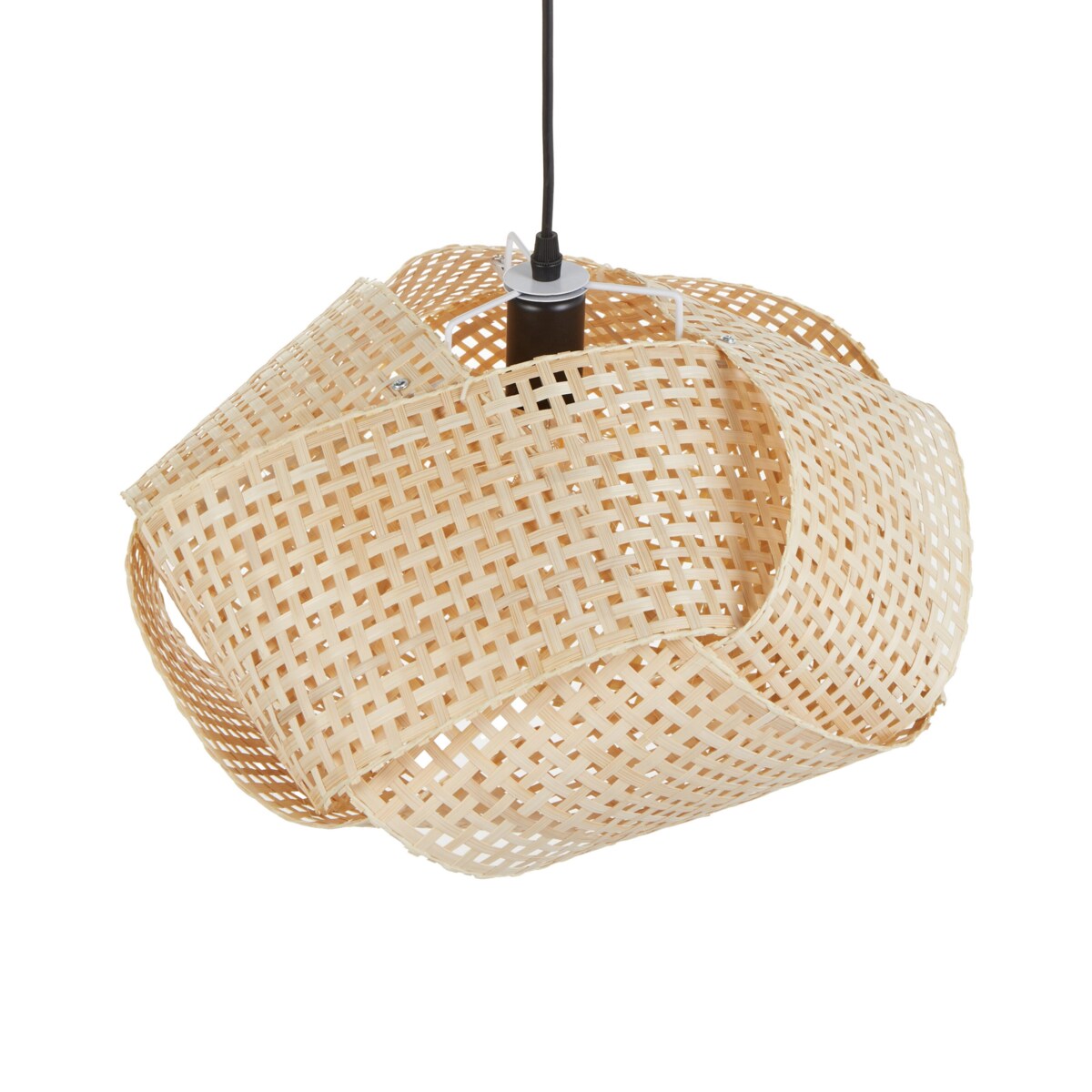 Lampa wisząca bambusowa naturalna HALIL