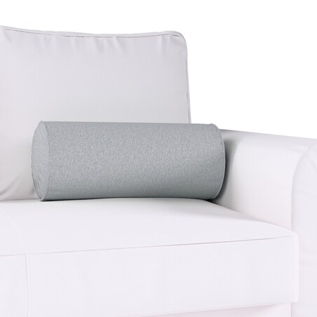 Poduszka wałek z zakładkami, szary, Ø20 x 50 cm, Amsterdam