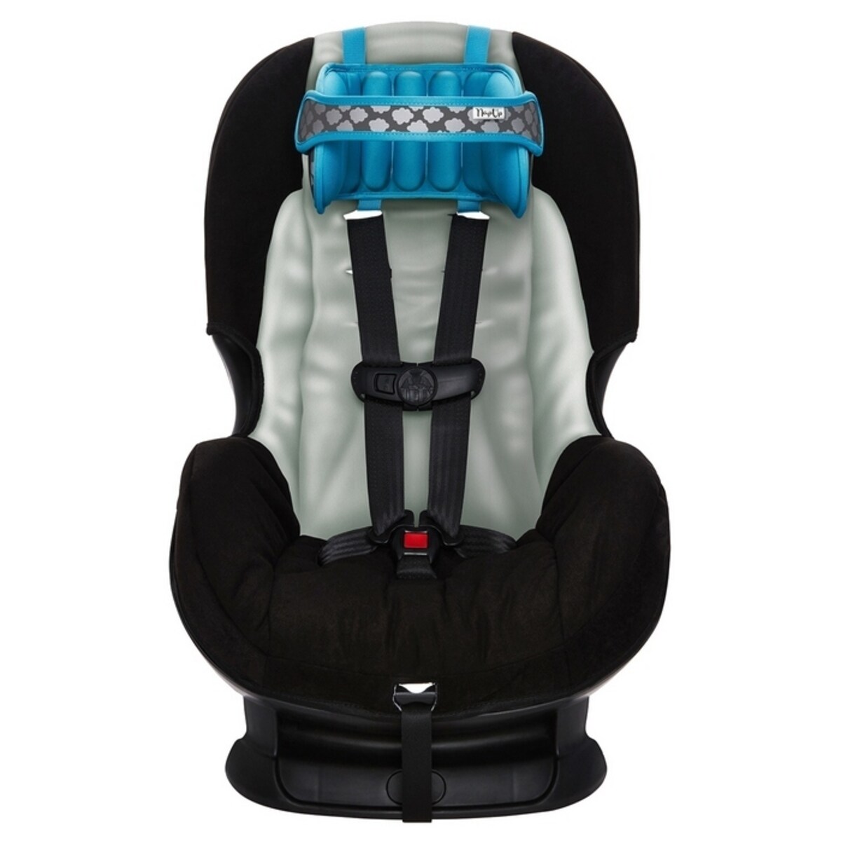 Opaska podtrzymująca głowę w foteliku samochodowym dla dzieci - niebieska