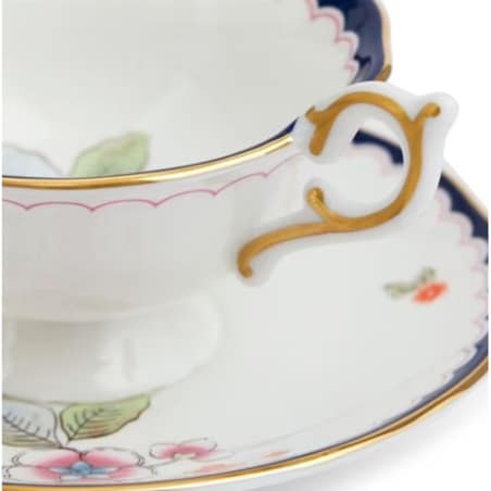 Filiżanka do herbaty ze spodkiem Jasmine Bloom Wonderlust Wedgwood