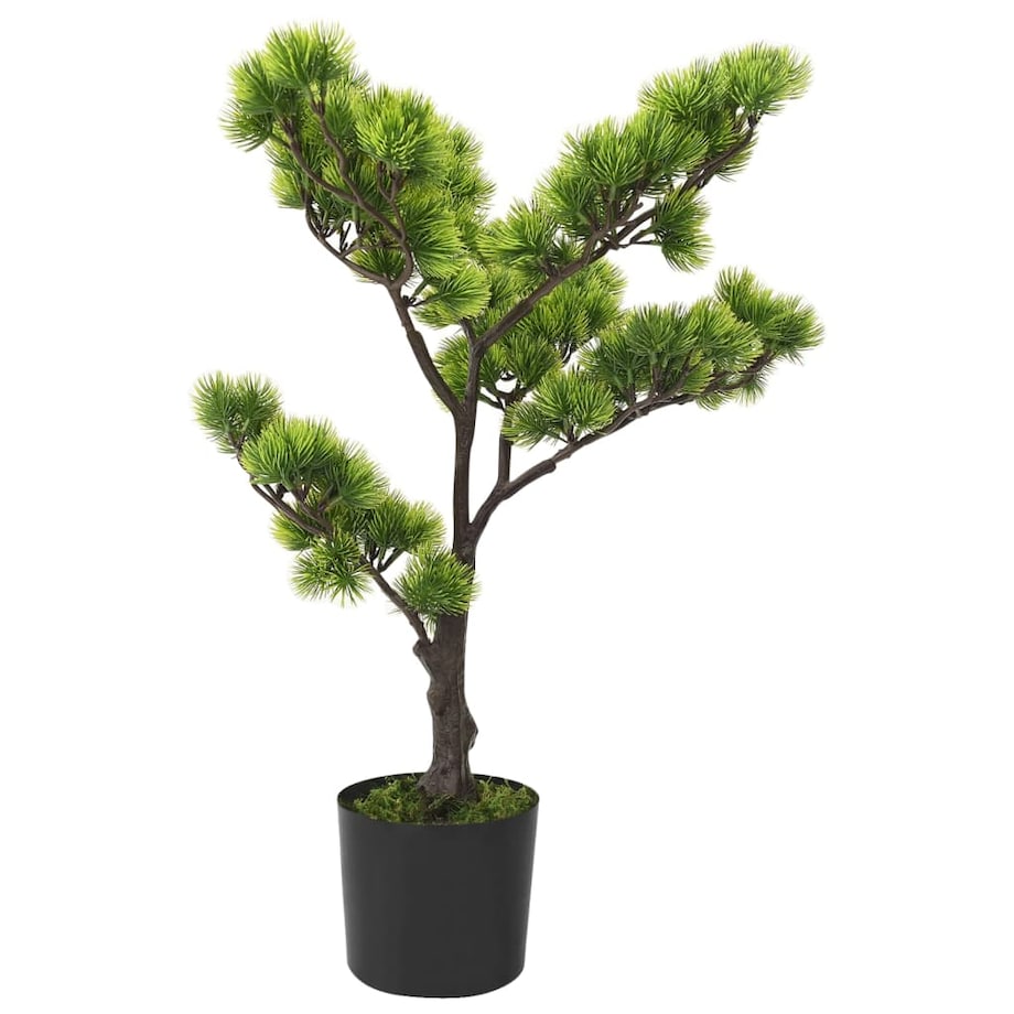 vidaXL Sztuczne bonsai z sosny, z doniczką, 60 cm, zielone