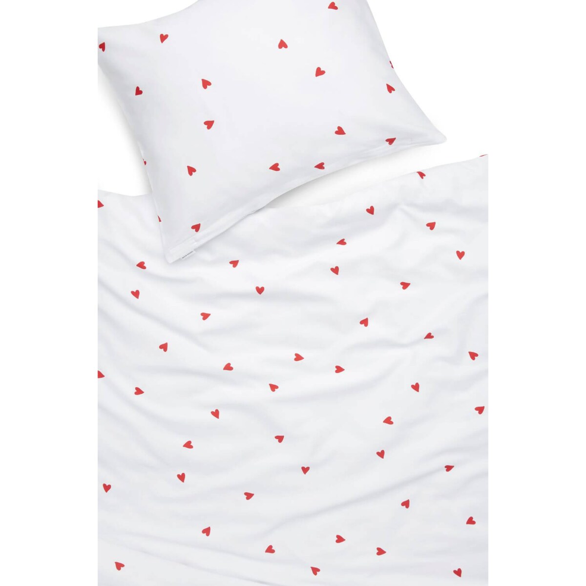 Pościel Serduszka 240 x 220 cm + 70 x 80 cm (2 szt)