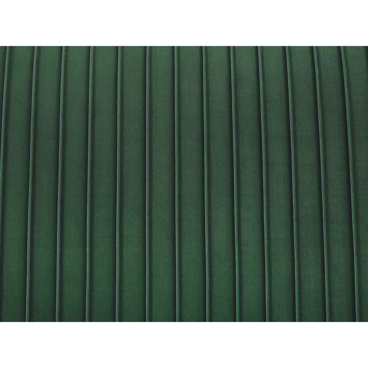 Ławka do sypialni welurowa zielona PATERSON