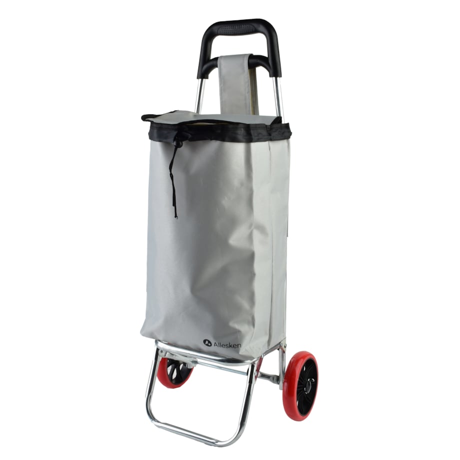 MARID GREY Wózek na zakupy 35x26x85,5cmALLESKEN