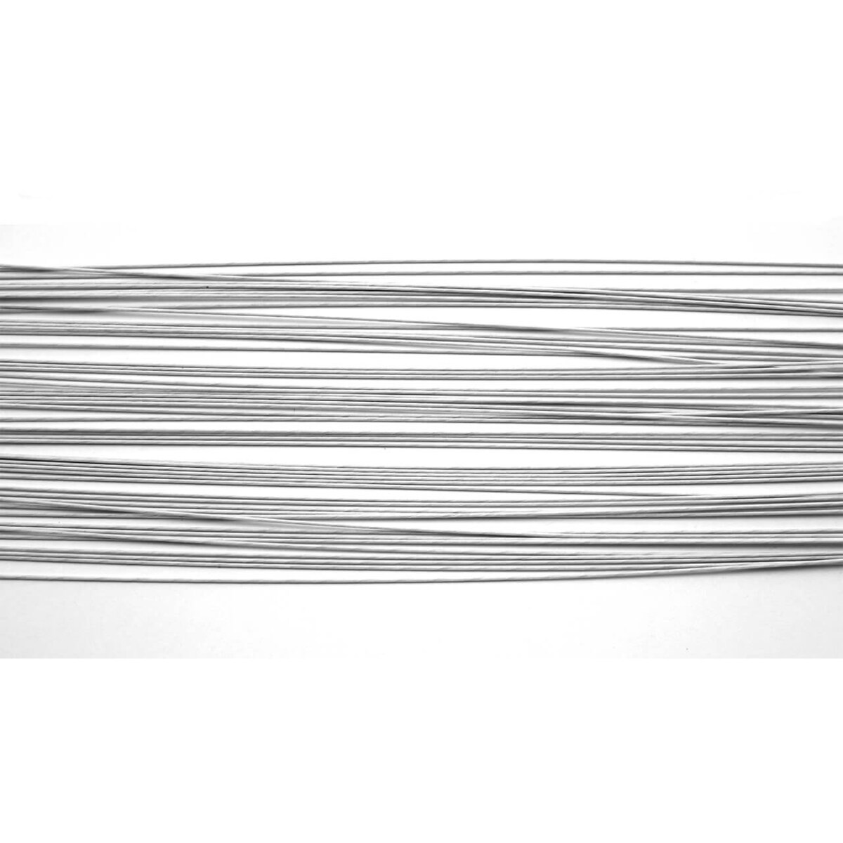 PME Drut florystyczny powlekany biały 0.64 mm (50 sztuk)