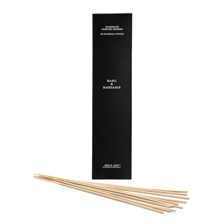 Zestaw 20 kadzidełek Basil & Mandarin, Cereria Molla