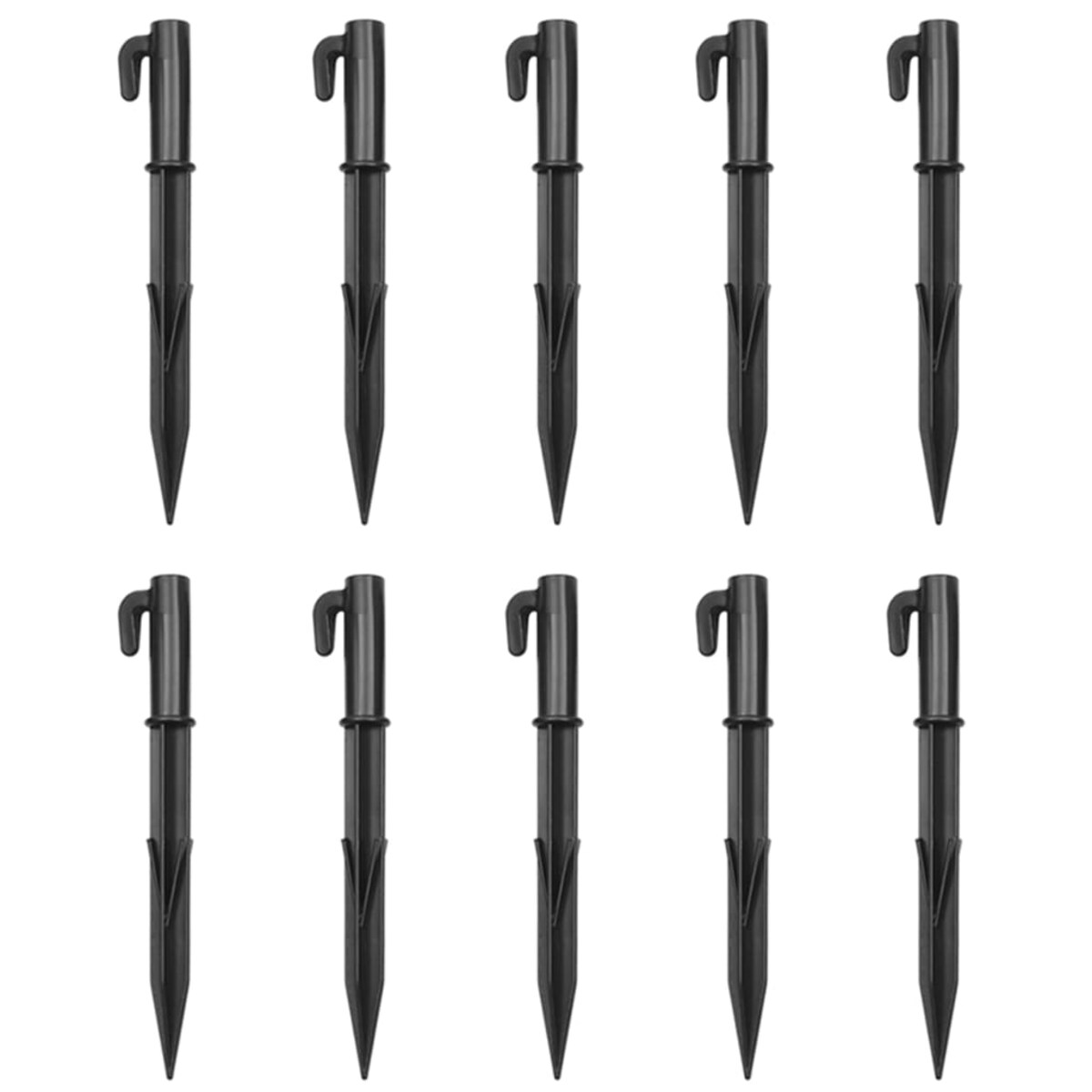 vidaXL Choinka z kołkiem gruntowym, 310 ciepłych białych LED, 300 cm