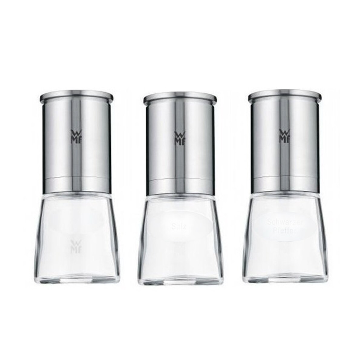 Zestaw 3 młynków do przypraw Ceramill de Luxe, 14 x 6 cm, WMF