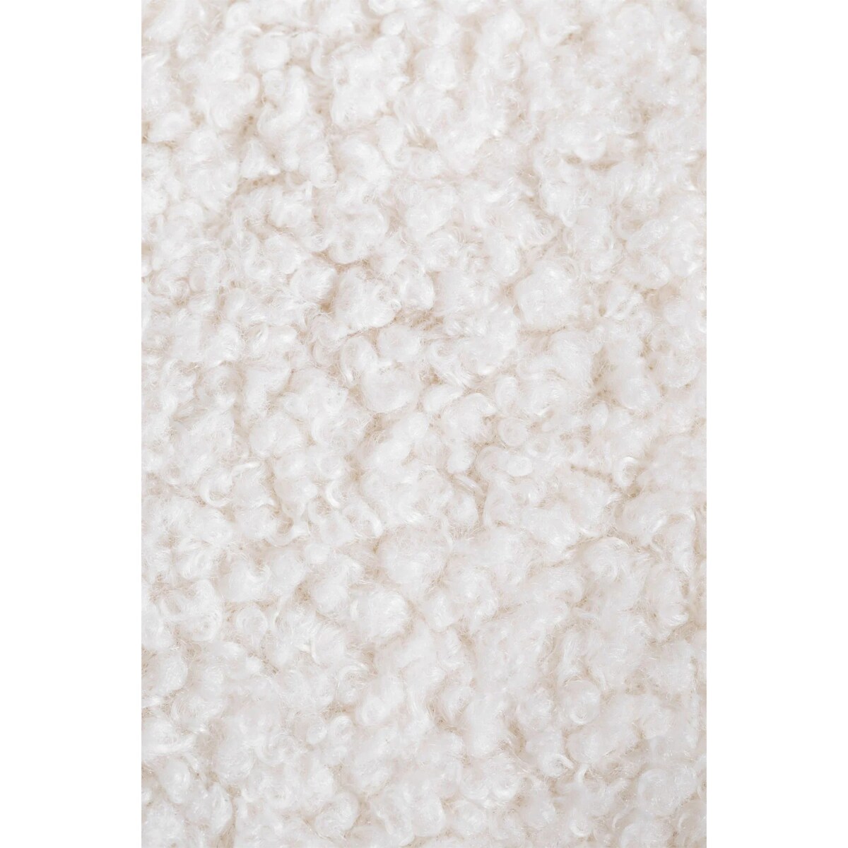 Fotel bujany, szenilowy, biały Maylene