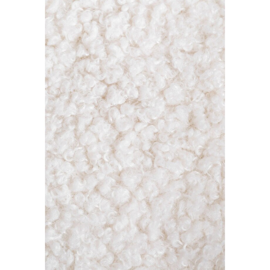 Fotel bujany, szenilowy, biały Maylene