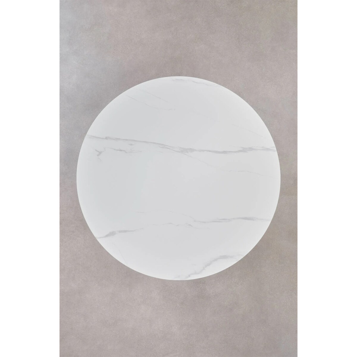Stół jadalniany z ceramicznym blatem Ø120 cm Aura orzechowy