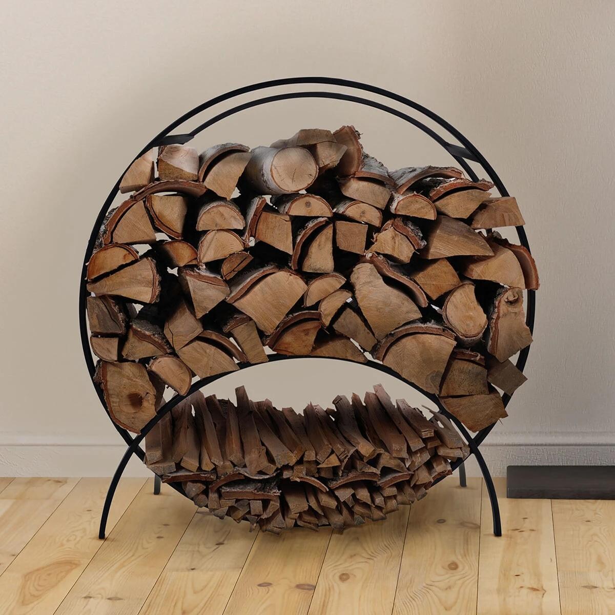 Stojak na drewno KS-21 z serii KAJA HOME