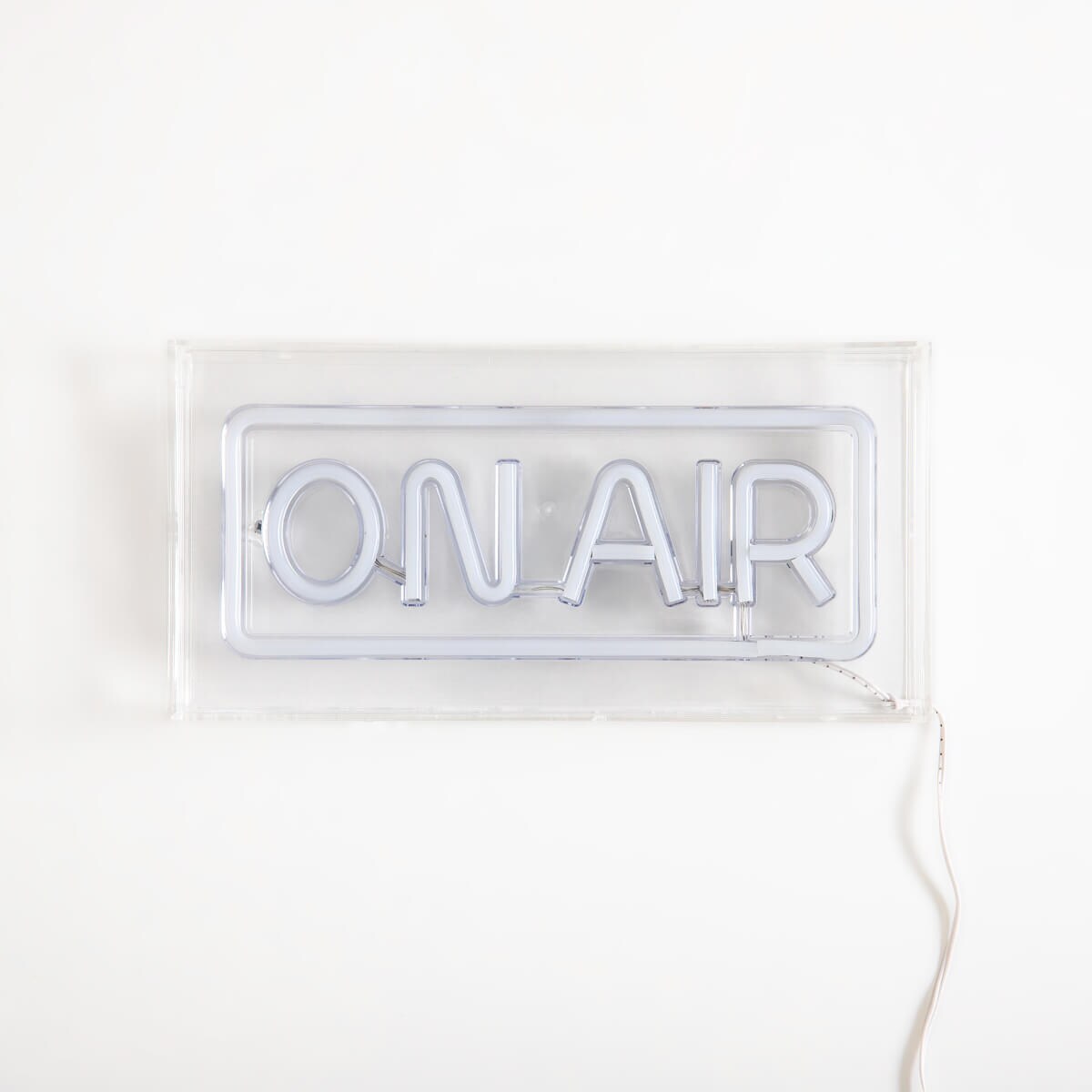 Neonowa lampka LED na stół Neon FM-WN46 Zumaline on air czerwona biała