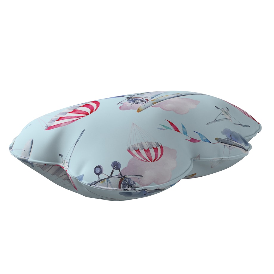 Poduszka Soft Cloud, niebiesko-różowy, 55x15x35cm, Magic Collection