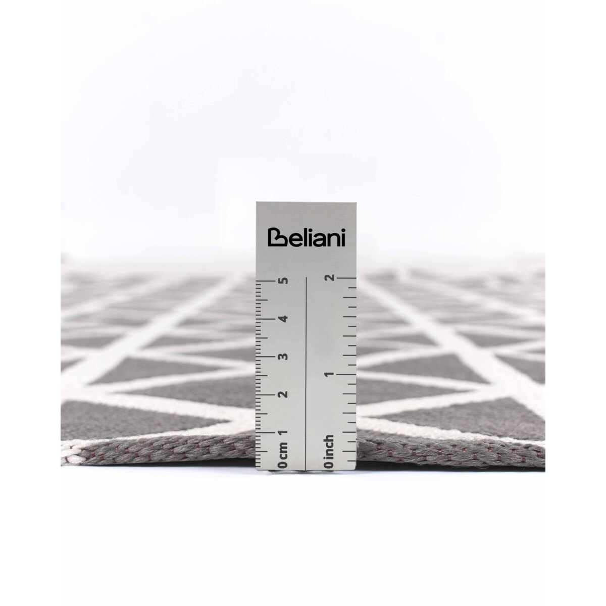 Dywan zewnętrzny PANAJI Szary ø 120 cm