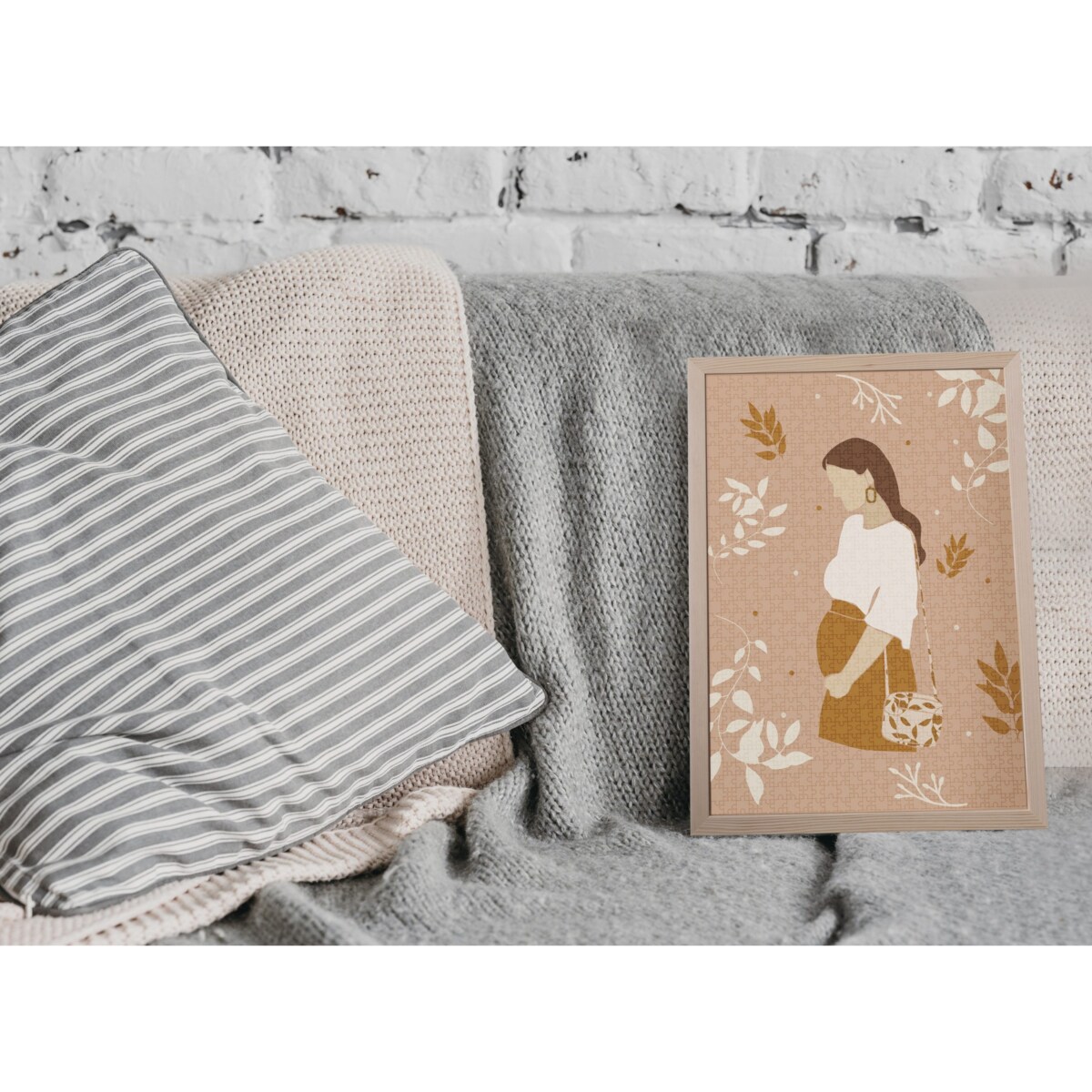 Muno Puzzle "Mom To Be" Puzzle 500 el. w eco woreczku