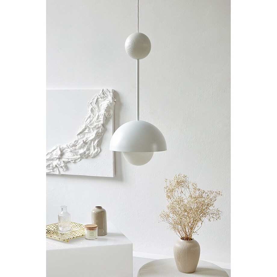 KELLO A biała sufitowa lampa wisząca