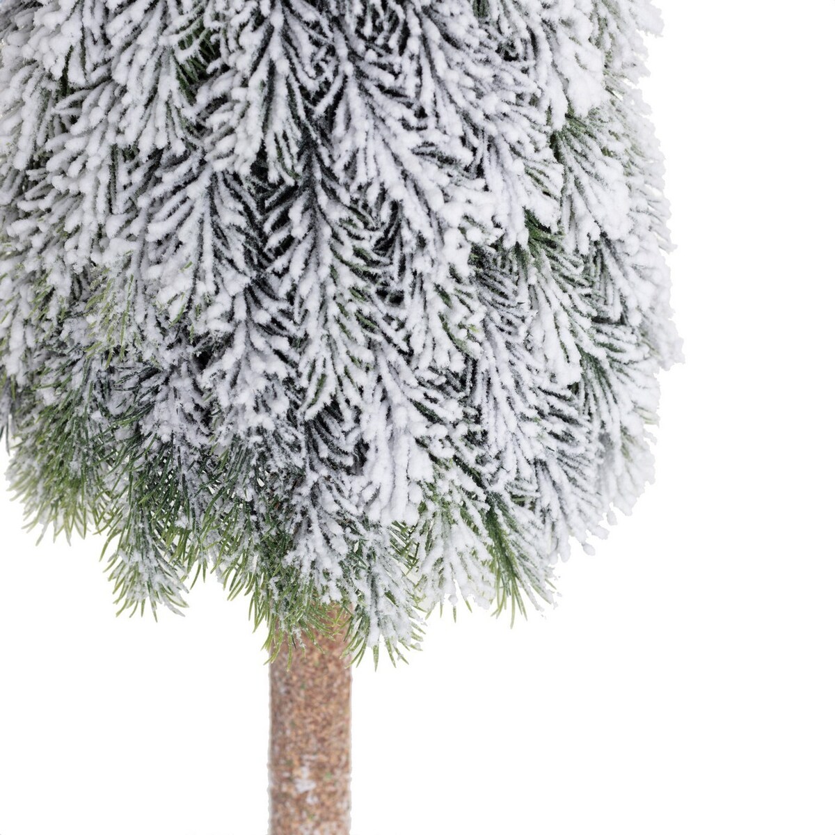 Choinka White Snow 100cm boże narodzenie, święta, świąteczne, biały-zielony, 25 x 25 x 100 cm