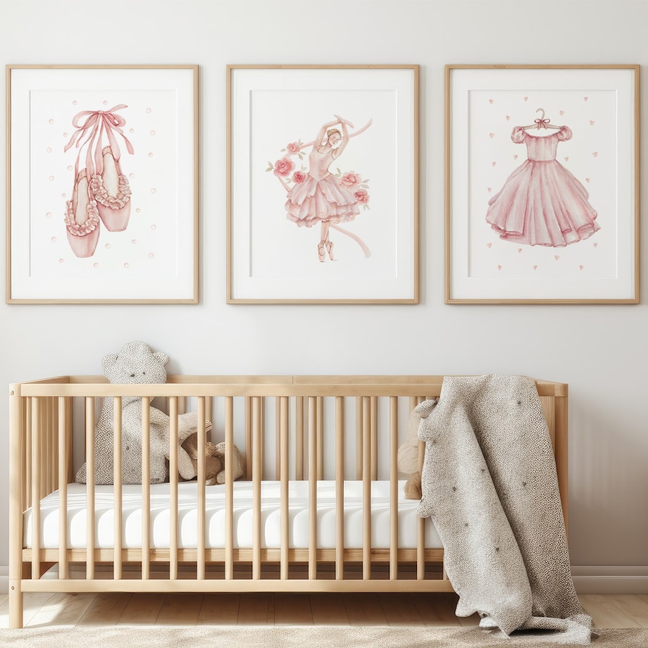 3 x plakat dla dzieci | balet 20x30