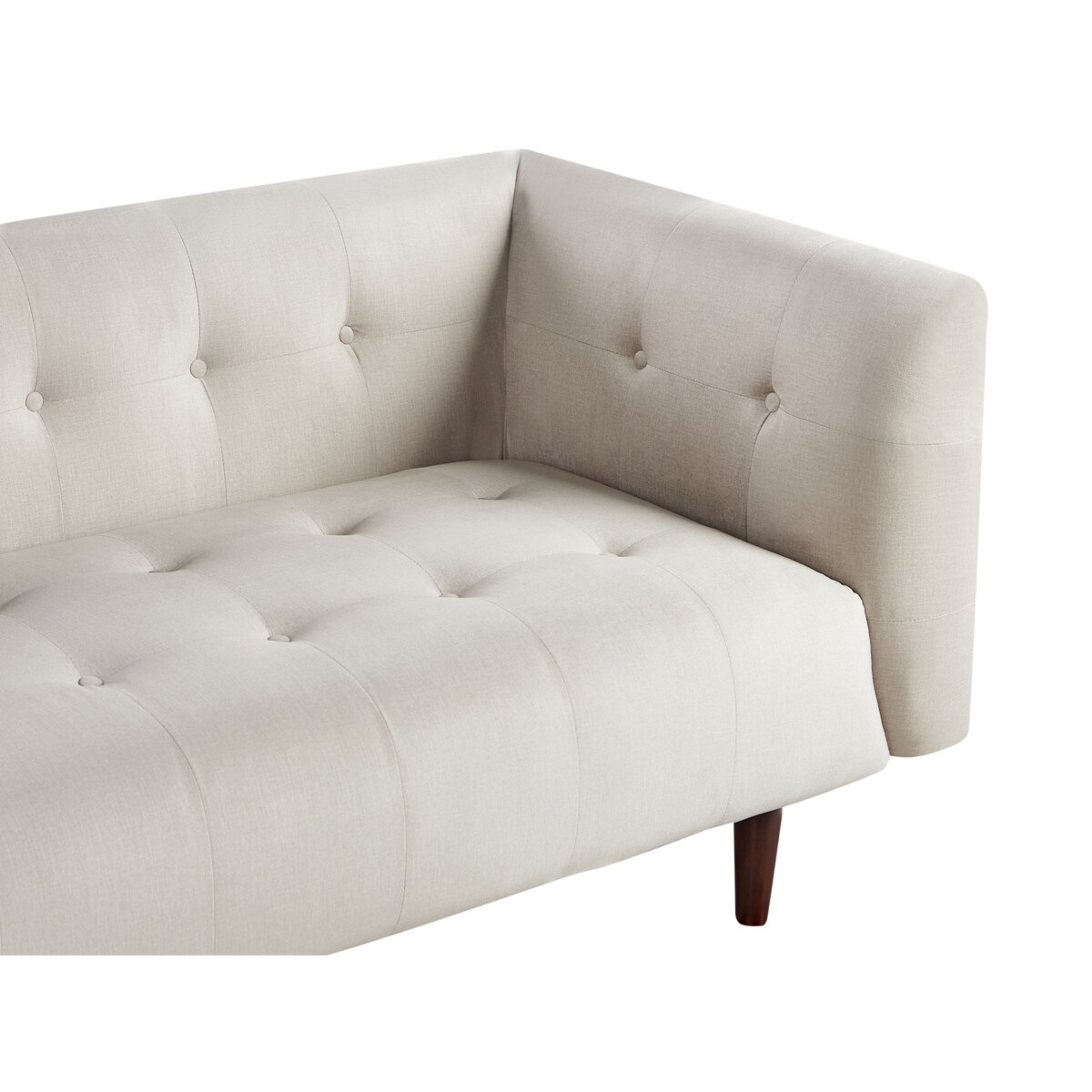 Sofa 3-osobowa jasnobeżowa BYSKE