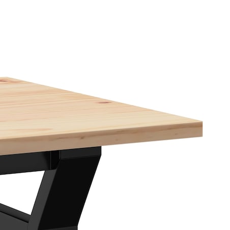 vidaXL Stolik kawowy z nogami w kształcie litery Y, 80x50x40 cm