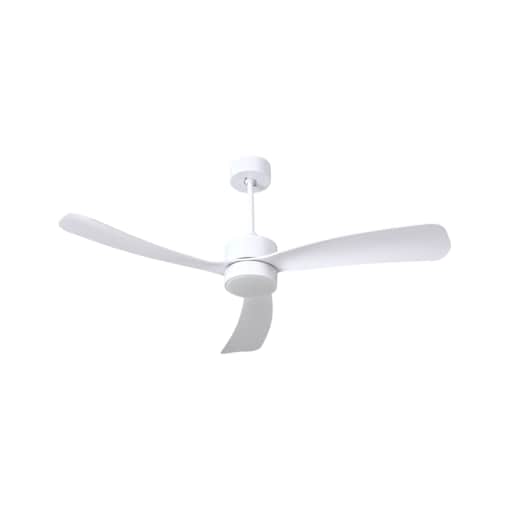 Wentylator sufitowy z lampą PRASLIN Biały