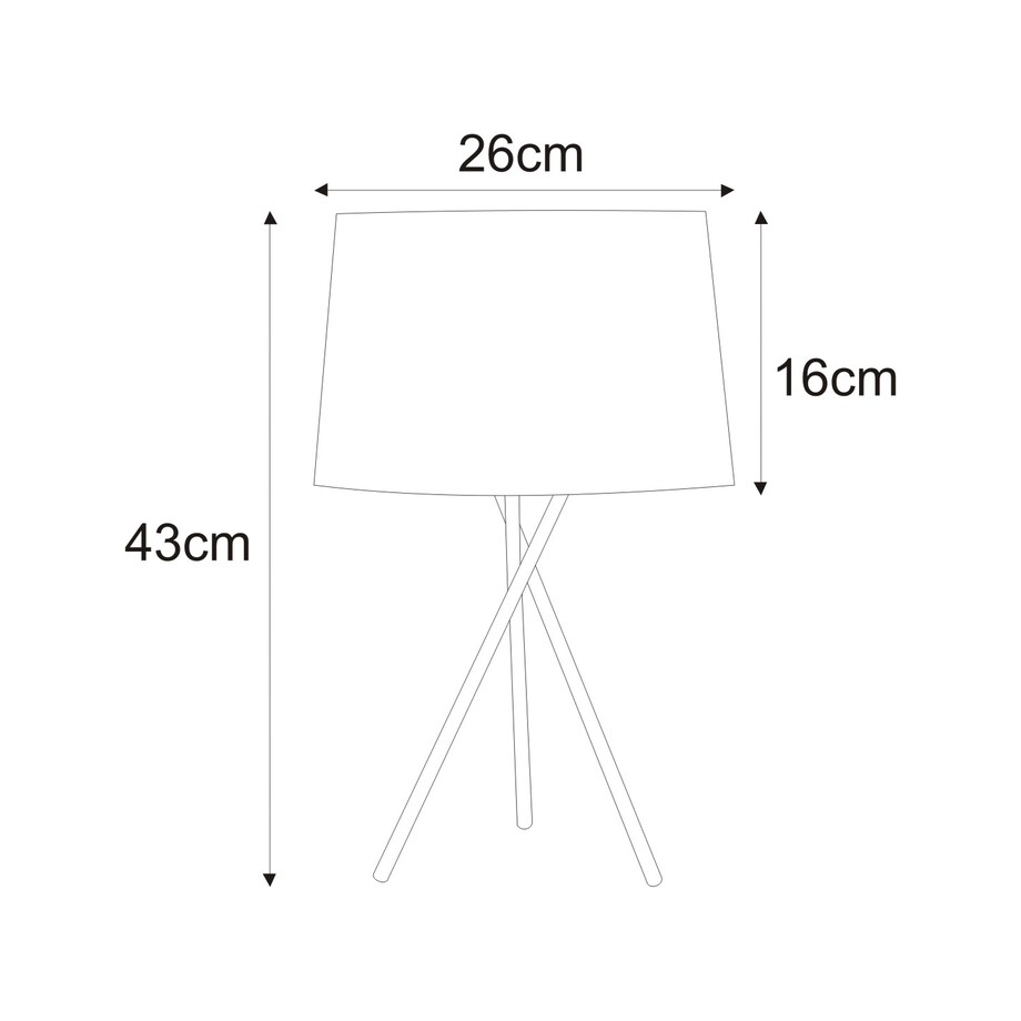 Lampka stołowa / nocna K-4372 z serii REMI GRAY