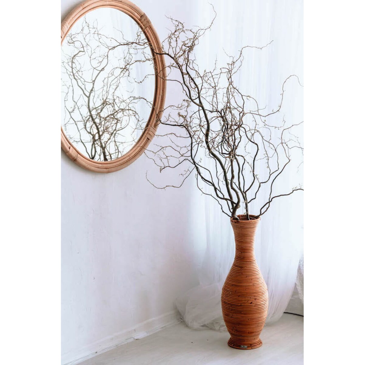 RATTANOWY WAZON CASTOR M