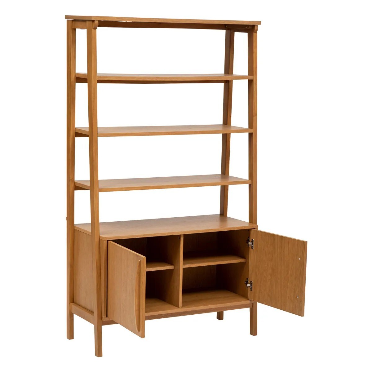 Regał biblioteka w stylu retro koniakowa Eplen