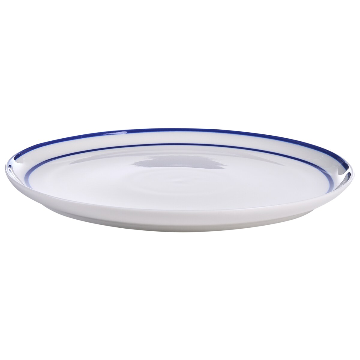 Zastawa stołowa 12-częściowa AMCHUR Porcelana Biały/ niebieski