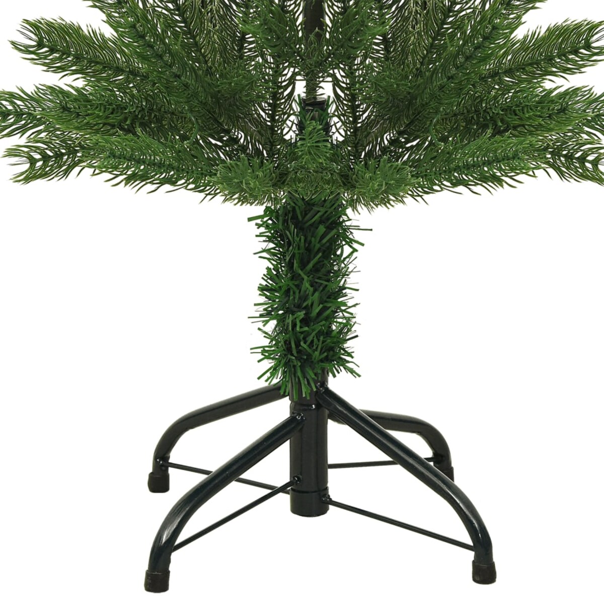 vidaXL Sztuczna, smukła choinka ze stojakiem, 150 cm, PE