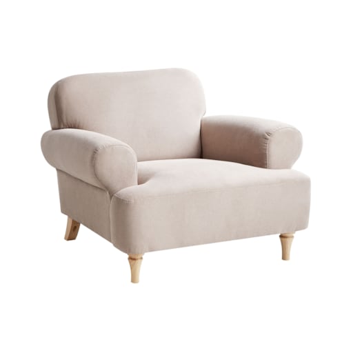 Fotel KIBERG Beżowoszary