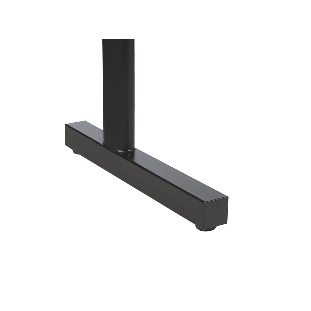 Biurko gamingowe RGB LED regulowane manualnie 120 x 60 cm czarne DURBIN