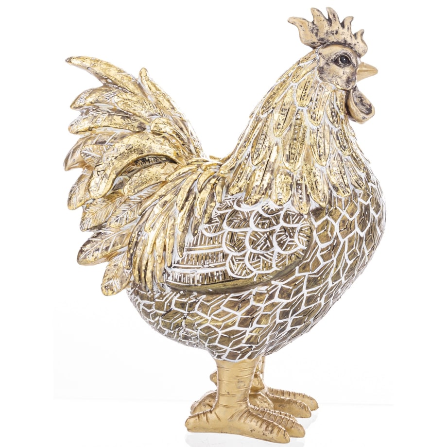 Dekoracja - kogut 26,5x20x11 cm CAZZO dropiaty