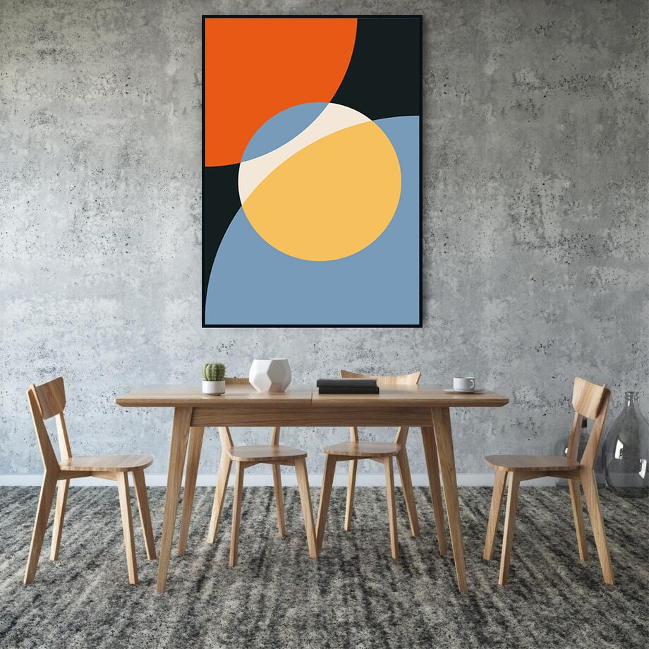plakat geometric graphic 1 50x70 cm