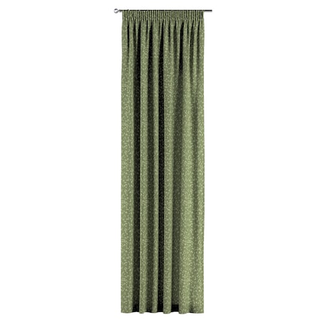 Zasłona na taśmie marszczącej 1 szt. 130x260 zielony