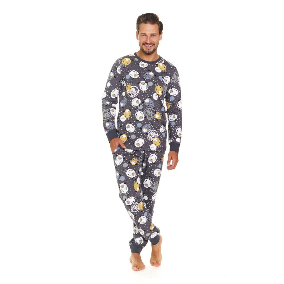 Piżama kolor szary PMB.7109.SHEEP - XL