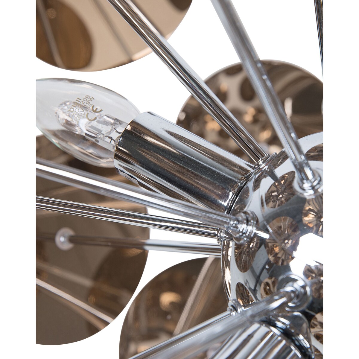 Lampa wisząca metalowa miedziana ZAMBEZI