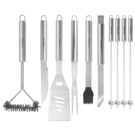 Zestaw przyborów do grilla 10 elementów narzędzia do grillowania KLAUSBERG