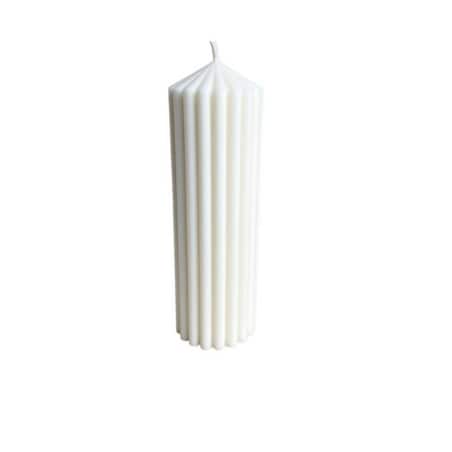Świeca ekologiczna sojowa dekoracyjna "Elegance" 150x50mm