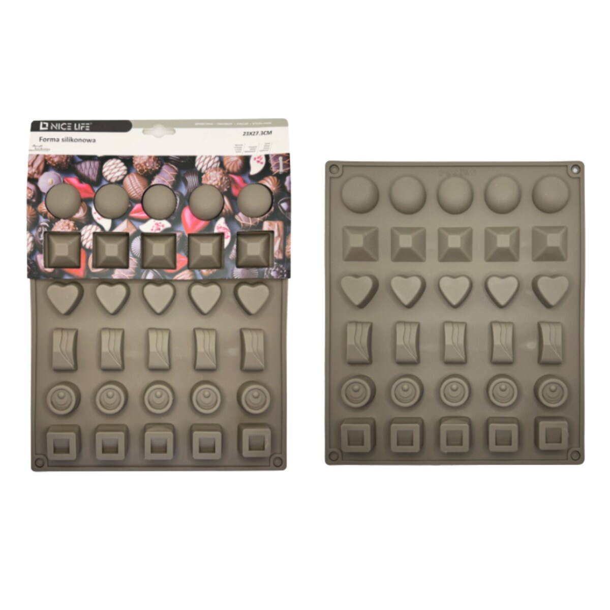 forma silikonowa choko do pralinek i czekolady