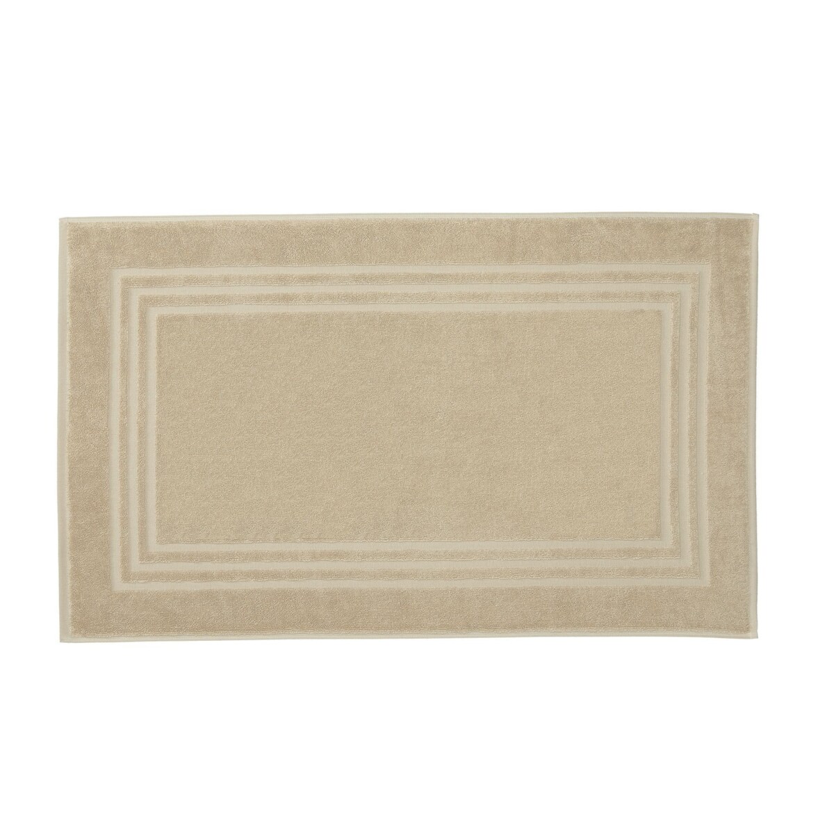 Kleine Wolke Lodge Wegański Dywanik Frotte naturalny beż 50x 80 cm ECO LIVING