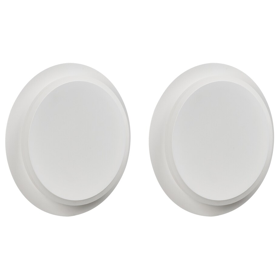 Zestaw 2 lamp ściennych SEMNON Biały Metal LED