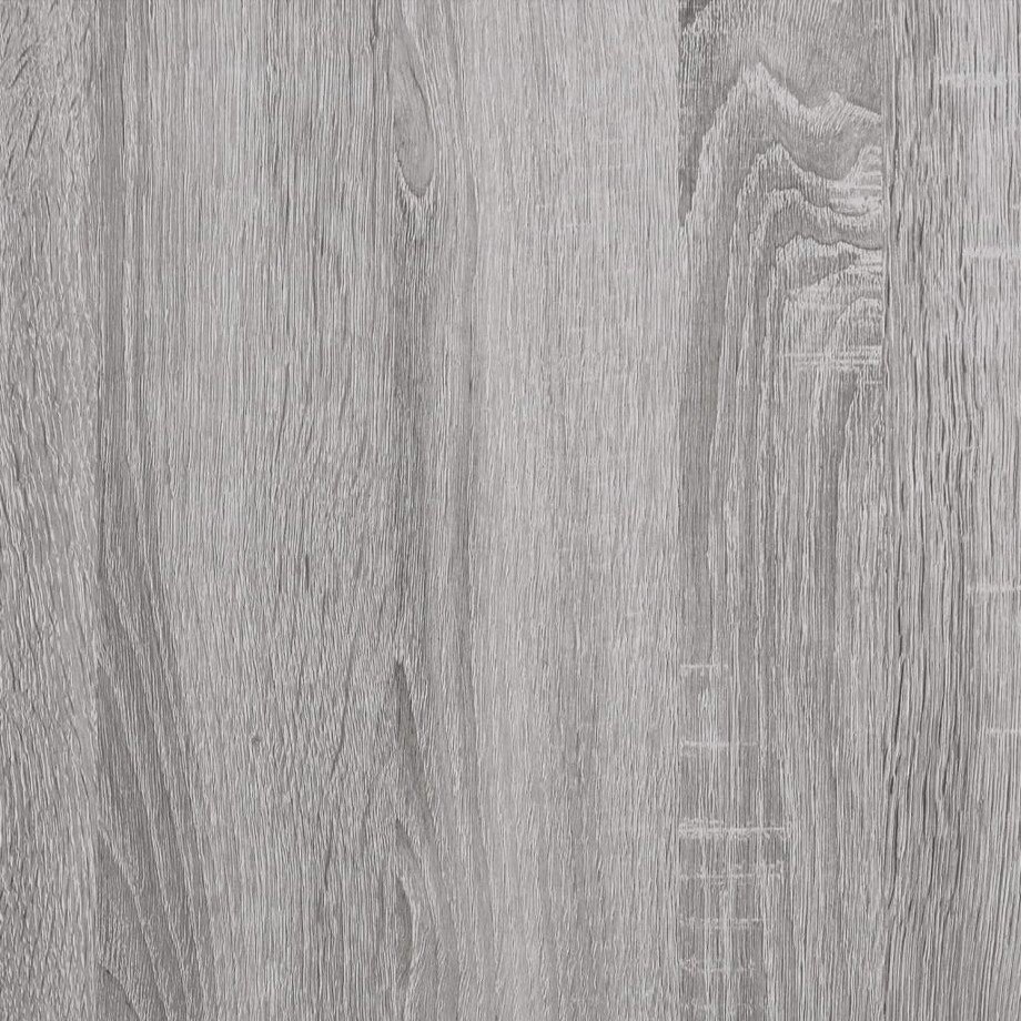 vidaXL Szafka na płyty, szary dąb sonoma, 100x38x48 cm