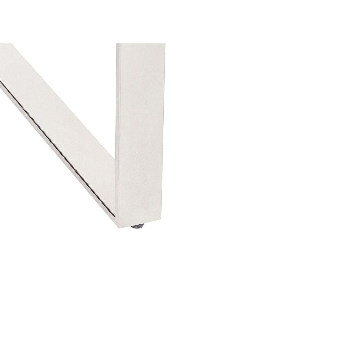 Stolik kawowy Szkło hartowane Srebrny TILON