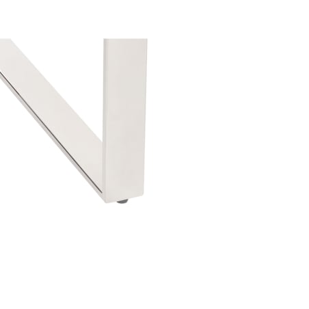 Stolik kawowy Szkło hartowane Srebrny TILON