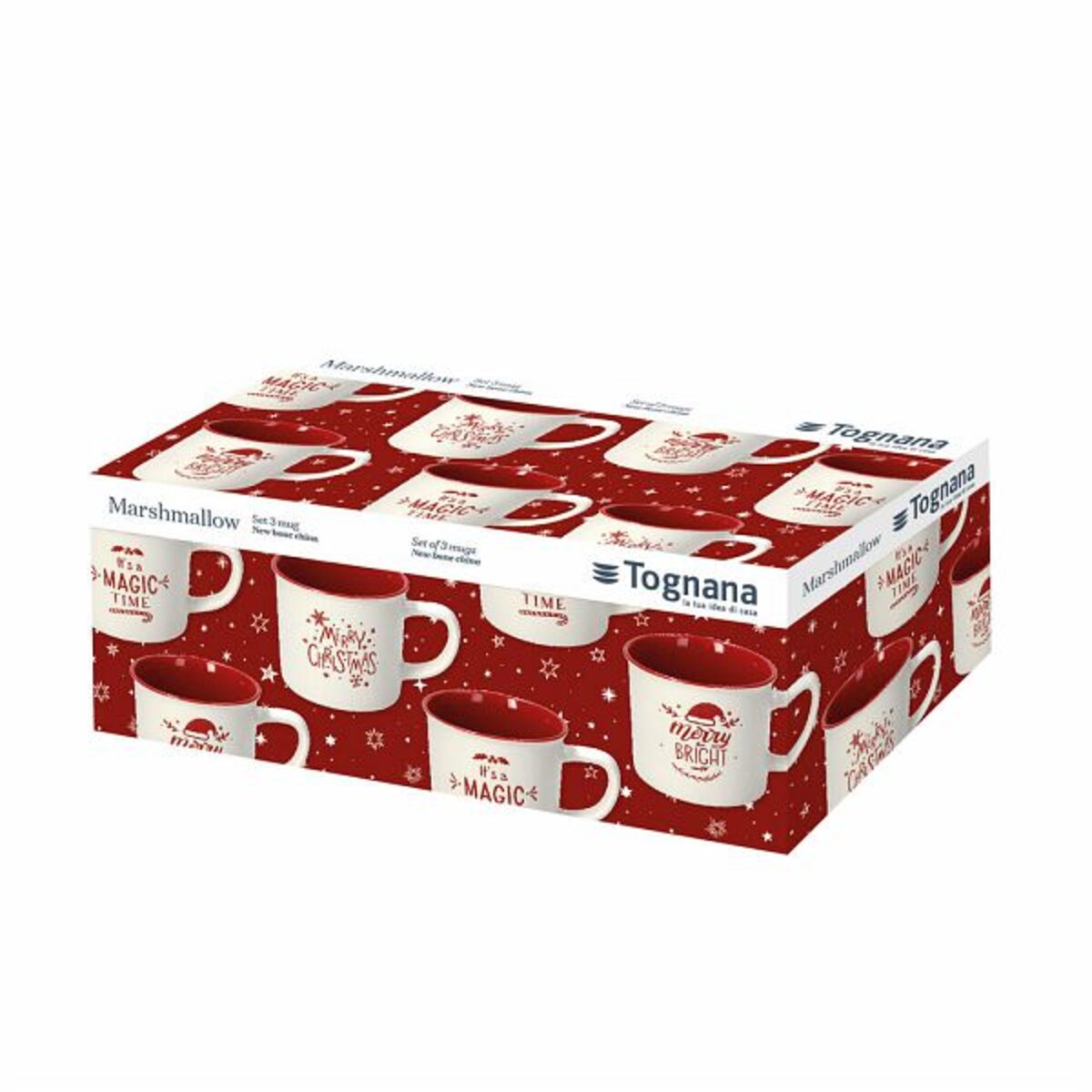 MARSHMALLOW KOMPLET 3 KUBKÓW 360 CC