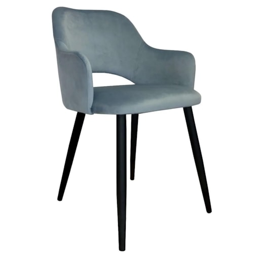 Krzesło NAPO VELVET szare